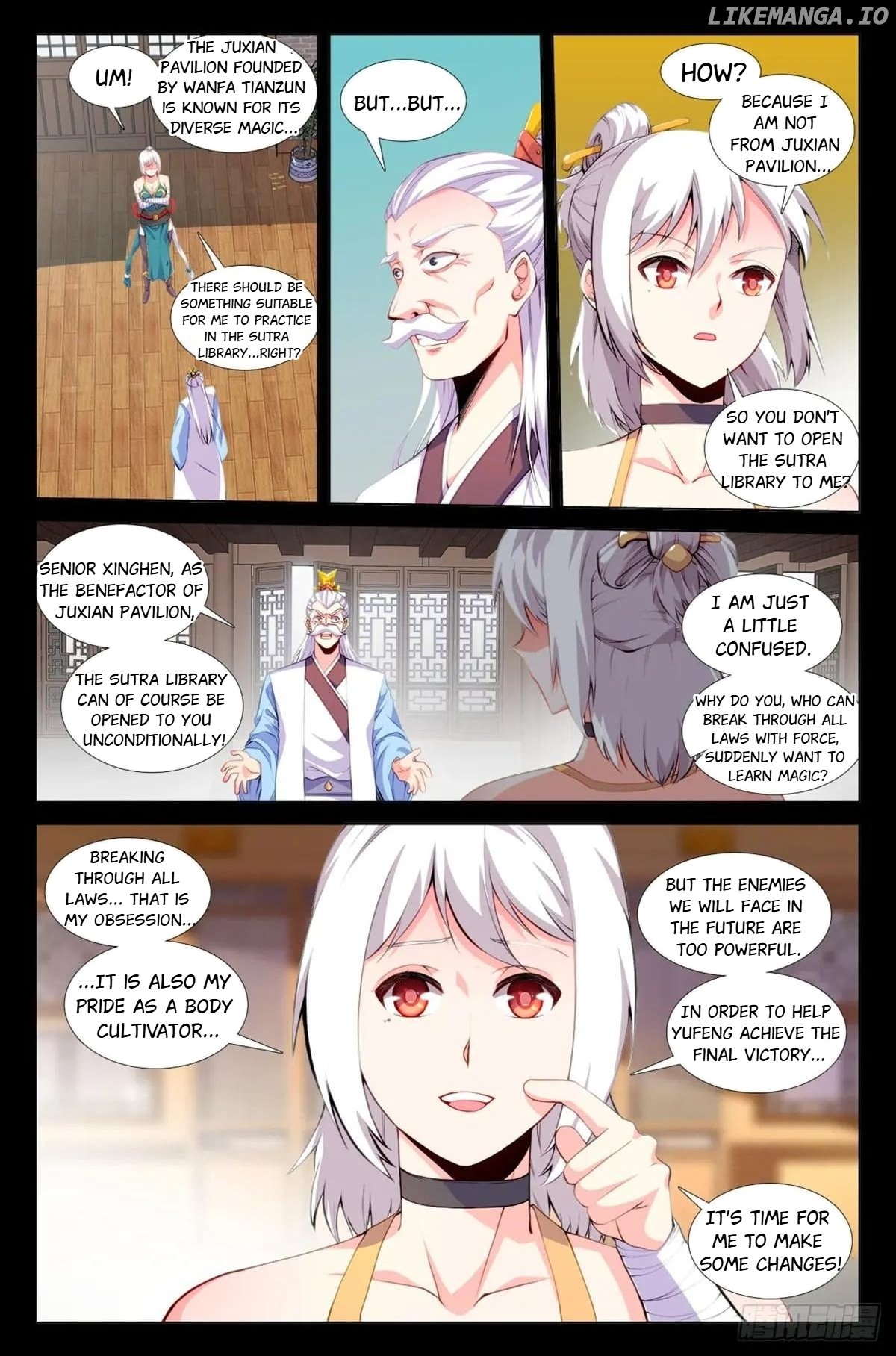 My Cultivator Girlfriend Chapter 808 - page 6